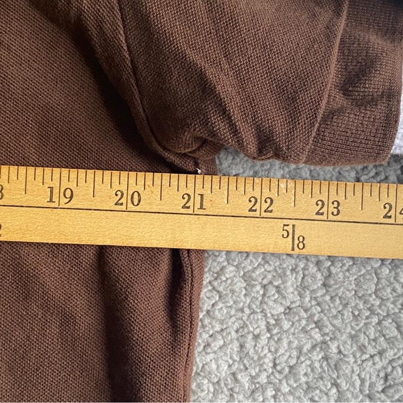 Grizzly Mens Top Size M Medium Original Outdoor Wear Brown White - Picture 7 of 10